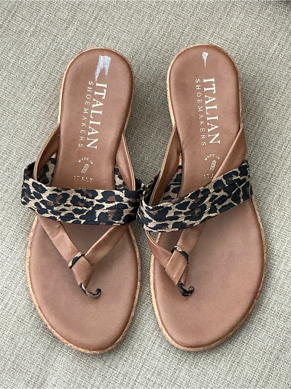 Italian Shoemakers leopard look